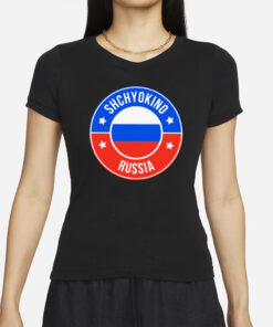 Shchyokino Russia Flag Logo T-Shirts