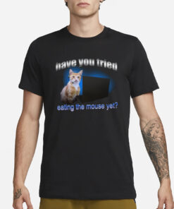 Snazzy Seagull Have You Tried Eating The Mouse Yet T-Shirt1