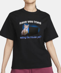 Snazzy Seagull Have You Tried Eating The Mouse Yet T-Shirt3