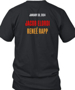 Snl Season 49 January 20, 2O24 Jacob Elordi Renee Rapp Shirt