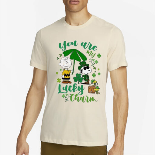 Snoopy Peanuts You Are My Lucky Charm Patrick’s Day T-Shirt2