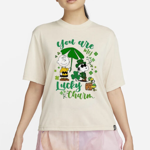 Snoopy Peanuts You Are My Lucky Charm Patrick’s Day T-Shirt4