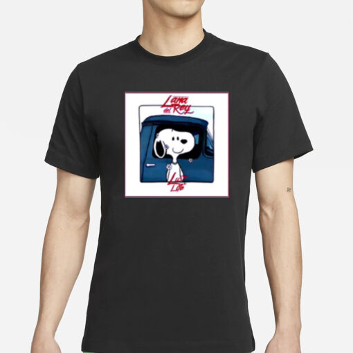 Snoopy X Lana Del Rey T-Shirts