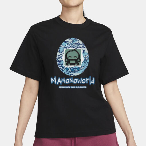 So Retro Mamonoworld Bring Back Our Childhood T Shirt1