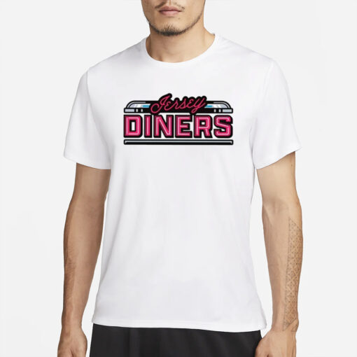 Somerset Patriots Jersey Diners Wordmark T-Shirt