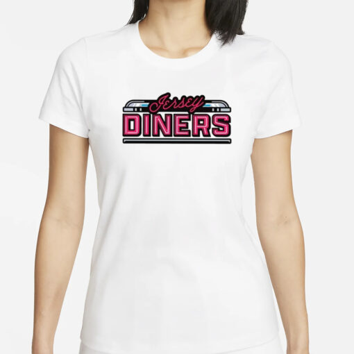 Somerset Patriots Jersey Diners Wordmark T-Shirts