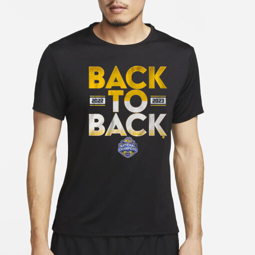 South Dakota State Football Back-To-Back National Champs T-Shirt2