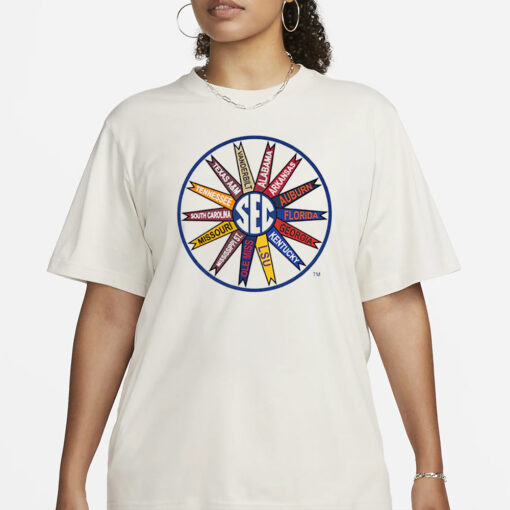 Southeastern Conference Throwback Pinwheel Shirt2