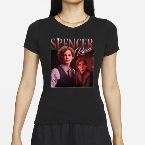 Spencer Reid 80’s Retro T-Shirts