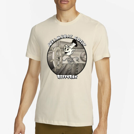 Steamboat Coily Rifftrax T-Shirt2