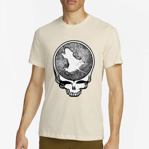 Stereospectralprints Rat Hole Skull T-Shirt2