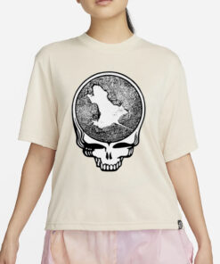 Stereospectralprints Rat Hole Skull T-Shirt4