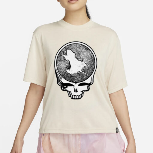 Stereospectralprints Rat Hole Skull T-Shirt4