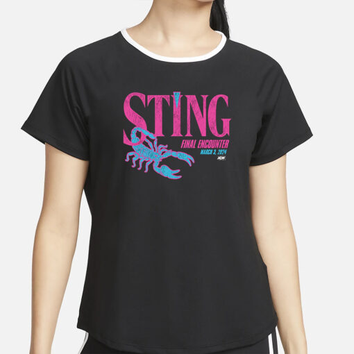 Sting Final Encounter March 3 2024 T-Shirt2