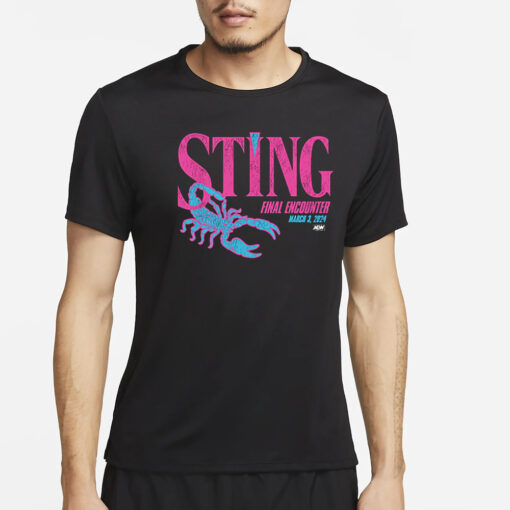 Sting Final Encounter March 3 2024 T-Shirt4