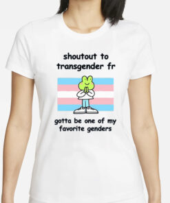 Stinky Katie Shoutout To Transgender Fr Gotta Be One Of My Favorite Genders T-Shirts