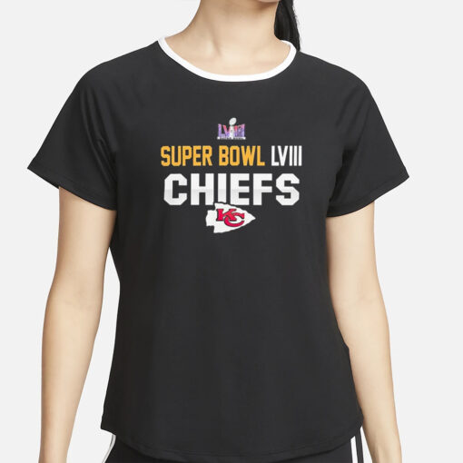 Super Bowl LVIII Bound KC Chiefs 2024 T-Shirt4