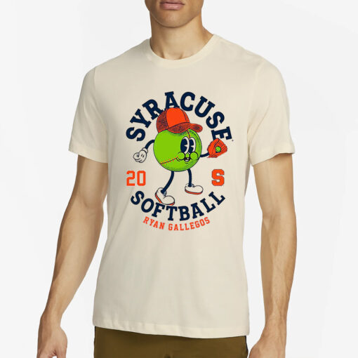 Syracuse – Ncaa Softball Ryan Gallegos T-Shirt4