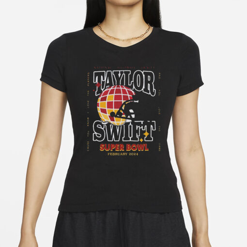 Taylor Super Bowl February 2024 T-Shirt