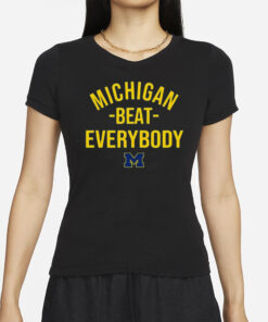 Terry Richardson II Michigan Beat Everybody T-Shirt