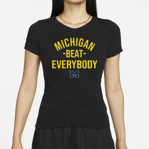 Terry Richardson II Michigan Beat Everybody T-Shirt