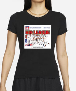 The Hall of Fame bubble gum Big League Chew USA Olympic Softball Team T-Shirts