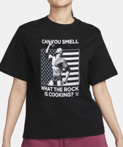 The Rock Ripple Junction Can You Smell What The Rock Is Cooking Graphic T-Shirt1