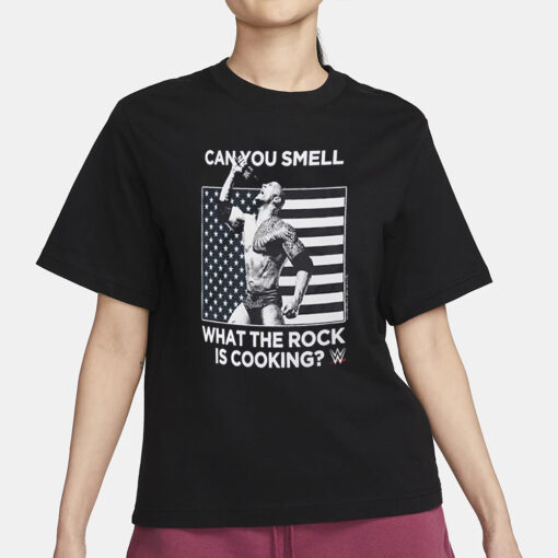 The Rock Ripple Junction Can You Smell What The Rock Is Cooking Graphic T-Shirt1