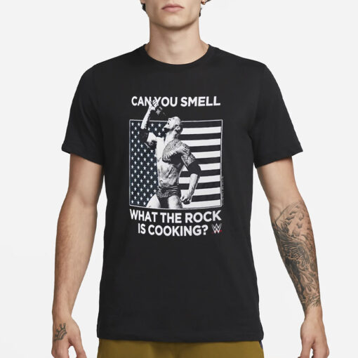 The Rock Ripple Junction Can You Smell What The Rock Is Cooking Graphic T-Shirt3