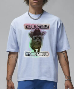 This Is My First Rodeo Cat T-Shirt1