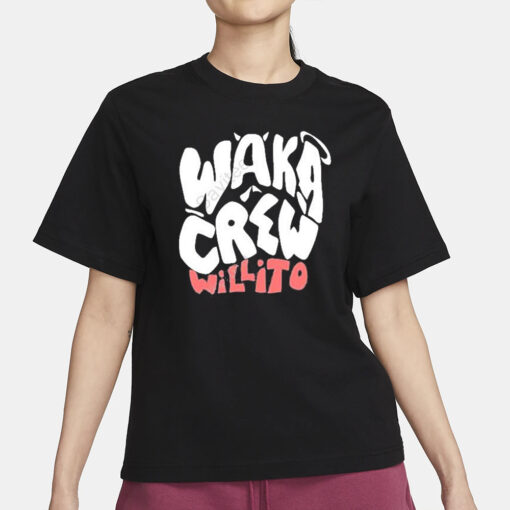 Waka Crew Washed Powder T-Shirt1