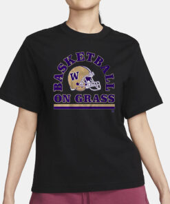 Washington Basketball On Grass T-Shirt1