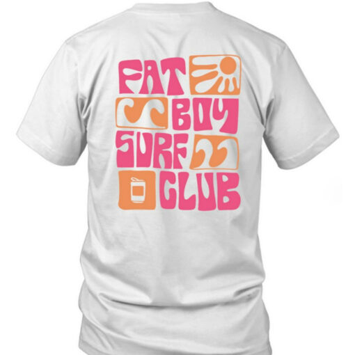 Waves And Rays Fat Boy Surf Club T Shirt5