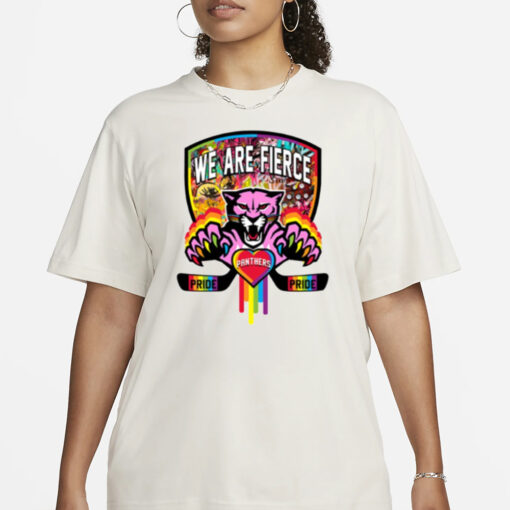 We Are Fierce Florida Panthers Pride T-Shirt3