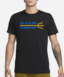 What Are We Doing For Ukraine Today T-Shirt3