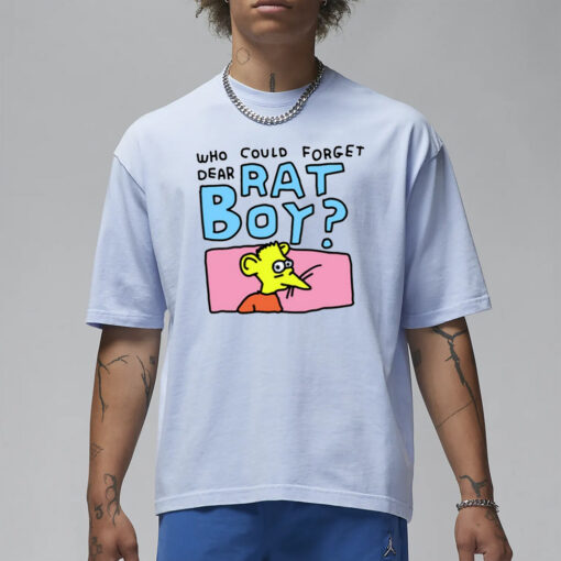 Who Could Forget Dear Rat Boy T-Shirt3