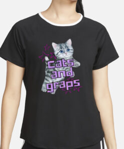 Wrassletrash Cats And Graps T-Shirt2