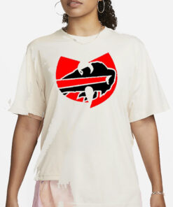 Wu Tang Buffalo Bills logo T-Shirt3