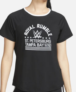 Wwe Fanatics Branded Royal Rumble 2024 Arch T-Shirt2