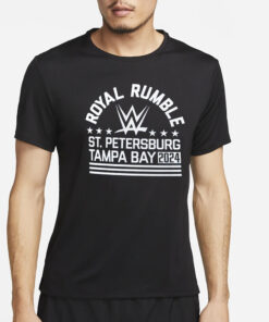 Wwe Fanatics Branded Royal Rumble 2024 Arch T-Shirt4