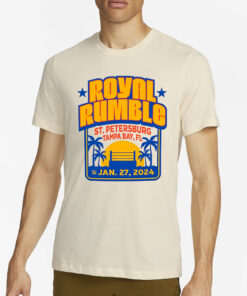 Wwe Sportiqe Royal Rumble 2024 T-Shirt2