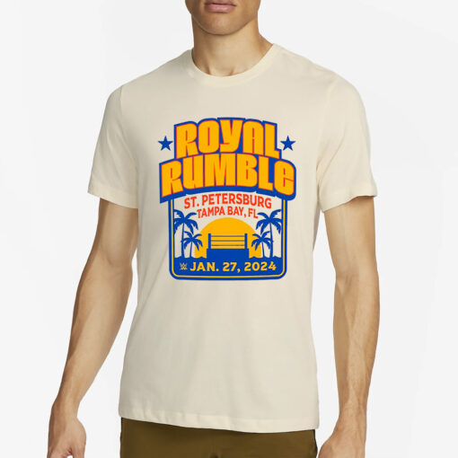 Wwe Sportiqe Royal Rumble 2024 T-Shirt2