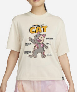 Yujinclothing Cat Anatomy T-Shirt2