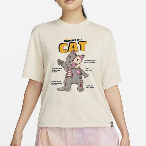 Yujinclothing Cat Anatomy T-Shirt2