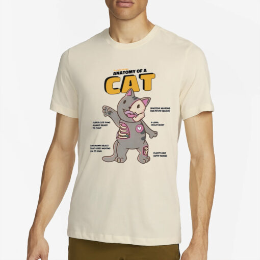 Yujinclothing Cat Anatomy T-Shirt4