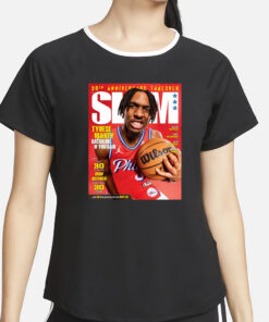 30Th Anniversary Take Over Slam 248 Tyrese Maxey Catch Me If You Can T Shirt2