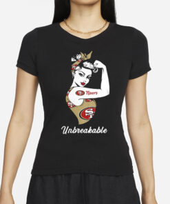 49ers Super Bowl 49ers Girls Unbreakable T-Shirts