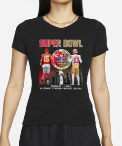 49ers Vs Chiefs Super Bowl LVIII Champions Mahomes Purdy T-Shirts