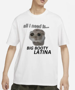 All I Need Is Big Booty Latina T-Shirt