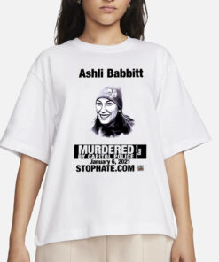 Ashli Babbitt’s Mother Wear Ashli Babbitt Murdered By Capitol Police T-Shirt